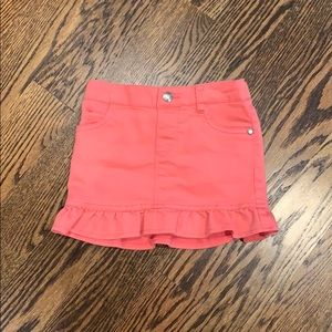Girls Oshkosh size 3 pink jean skirt